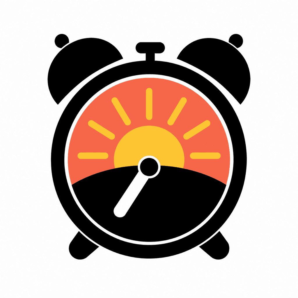 Alarmee alarm clock sunrise icon